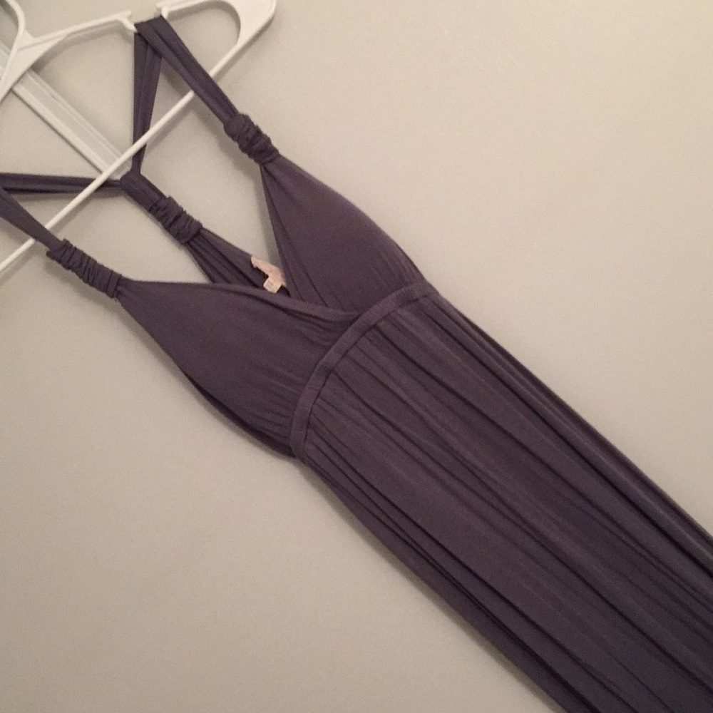 Summer Grey Maxi Dress
